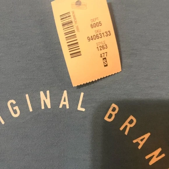 Aeropostale Light Blue Short Sleeve Tee - Picture 2 of 3